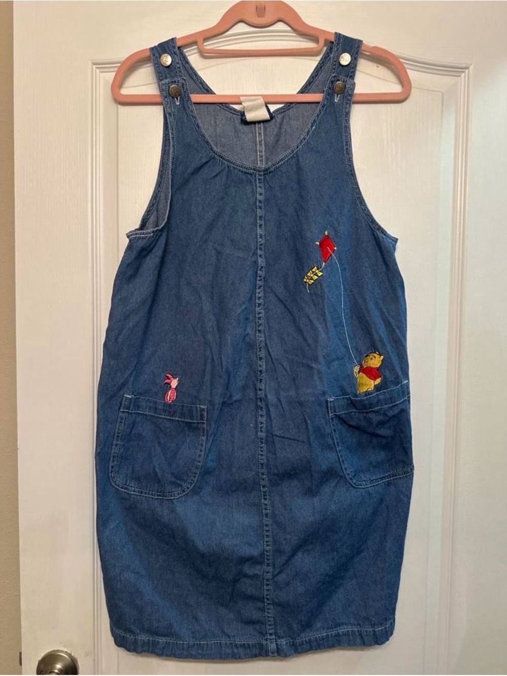 Vintage Disney Pooh Denim Dress